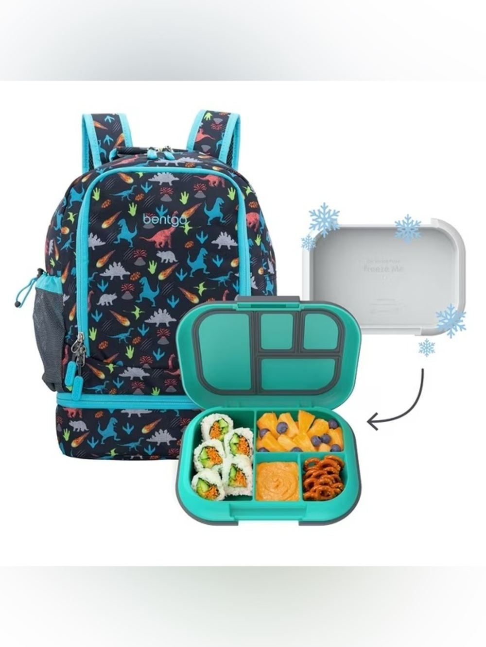 Bentgo Kids 2-in-1 Backpack & Insulated Lunch Bag & Box